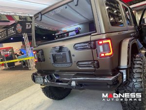 Jeep Wrangler JL Tail Lights - Flush Mount -LED - Red Lens